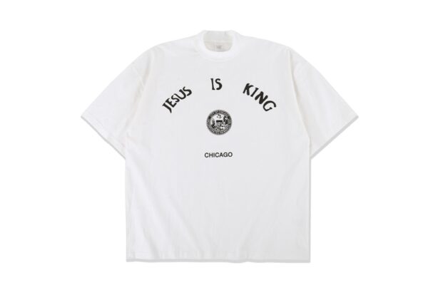 Jesus is King Chicago White T-Shirt